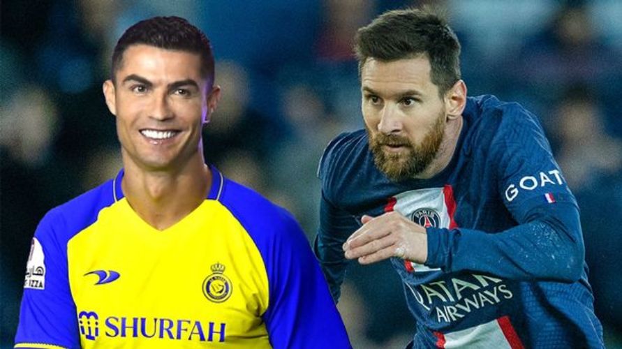 ronaldo đối đầu messi